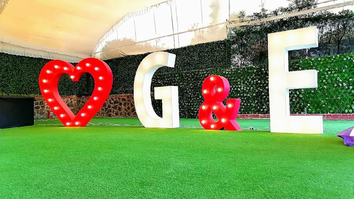 A y O Letras Gigantes