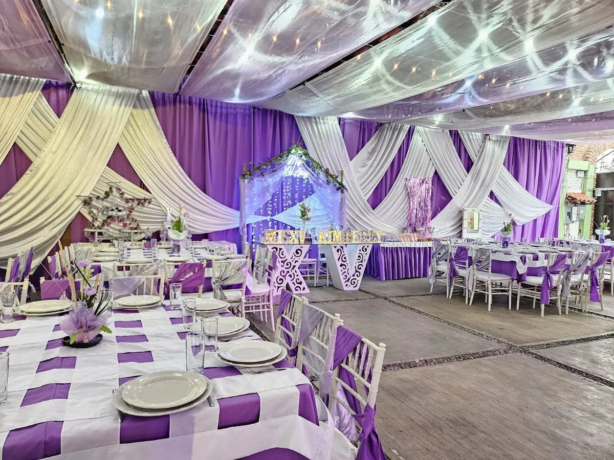 Jardin salon de fiestas