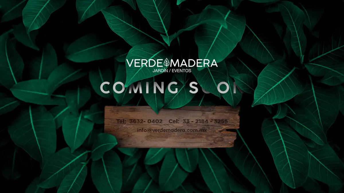 Verde Madera Jardin/Eventos