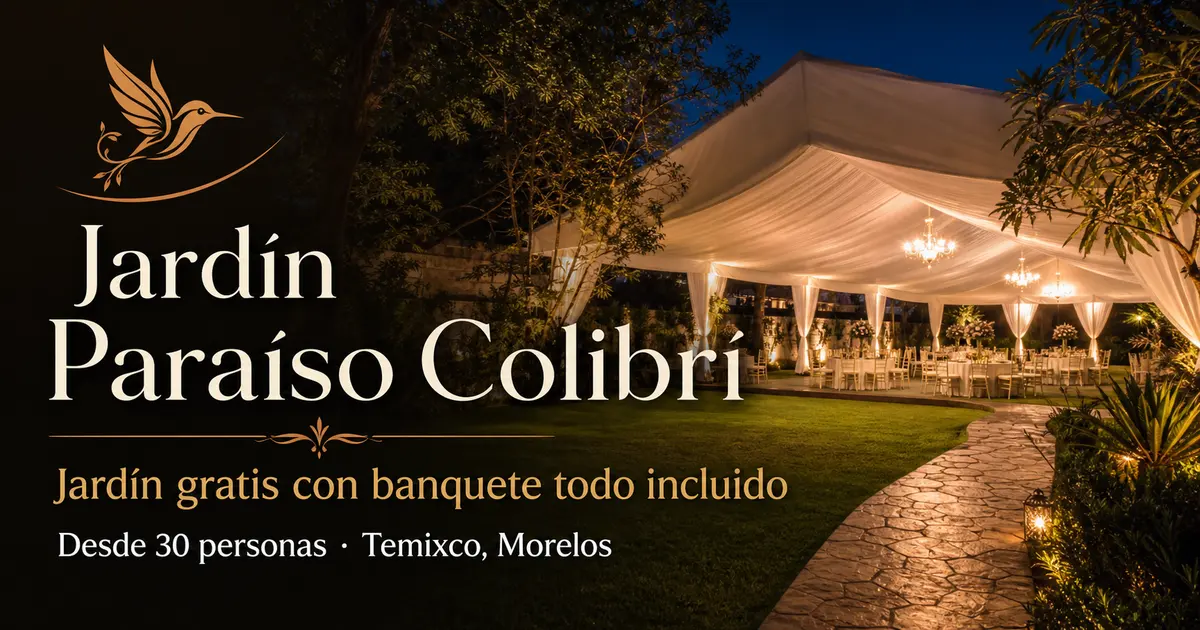 Jardín Paraíso Colibrí