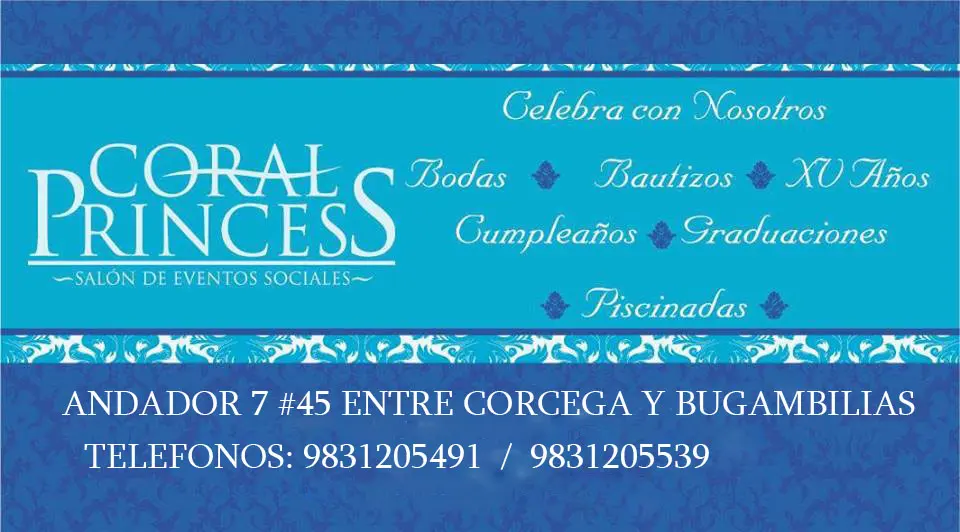 Sala De Fiestas "Coral Princess"
