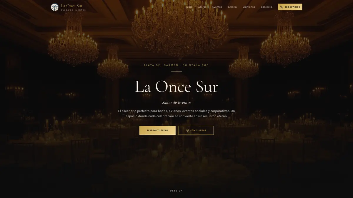 La Once Sur Salon de Eventos